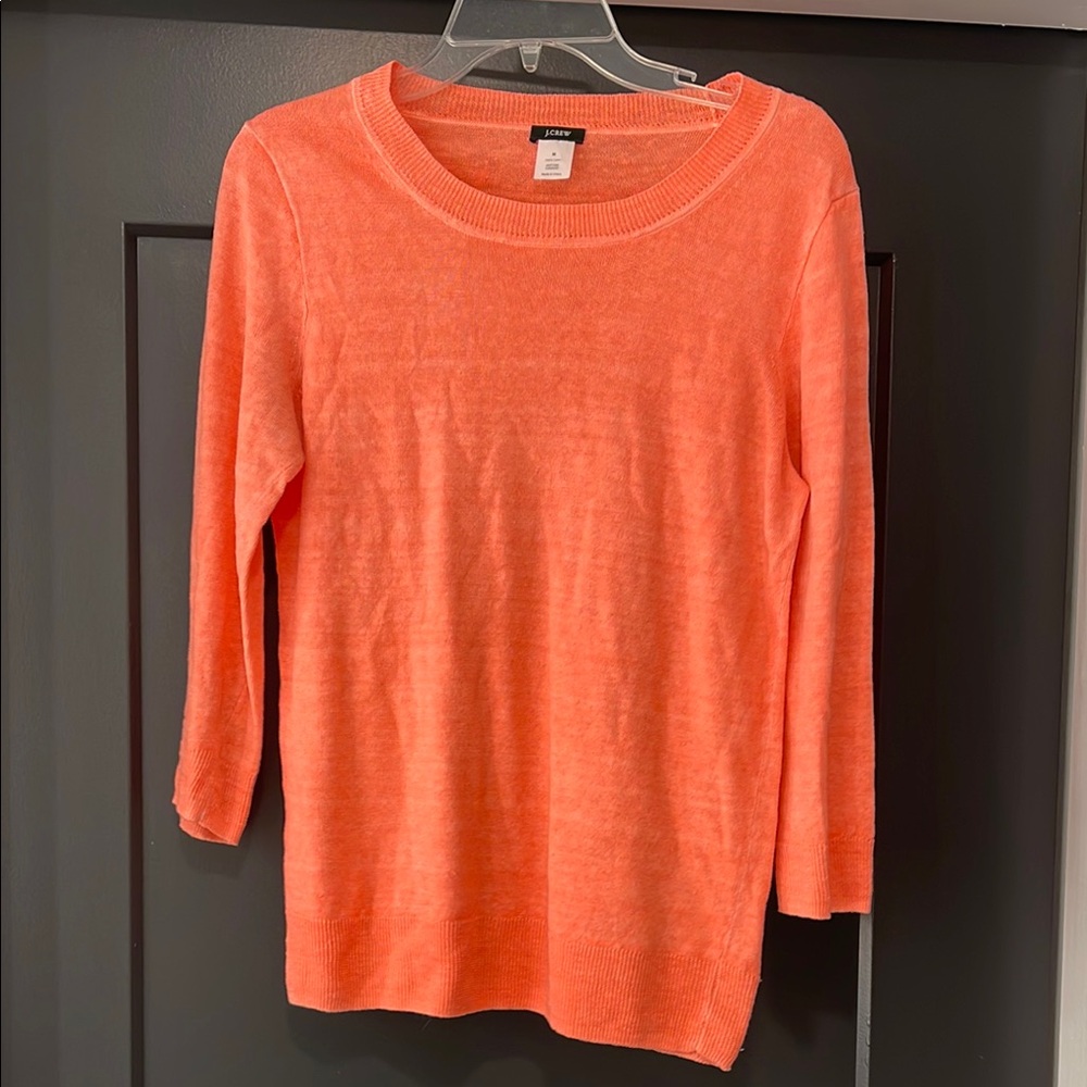 Lightweight linen J Crew top
